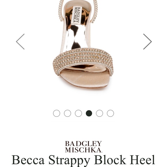 Badgley Mischka Strappy Sandals - Picture 4 of 9